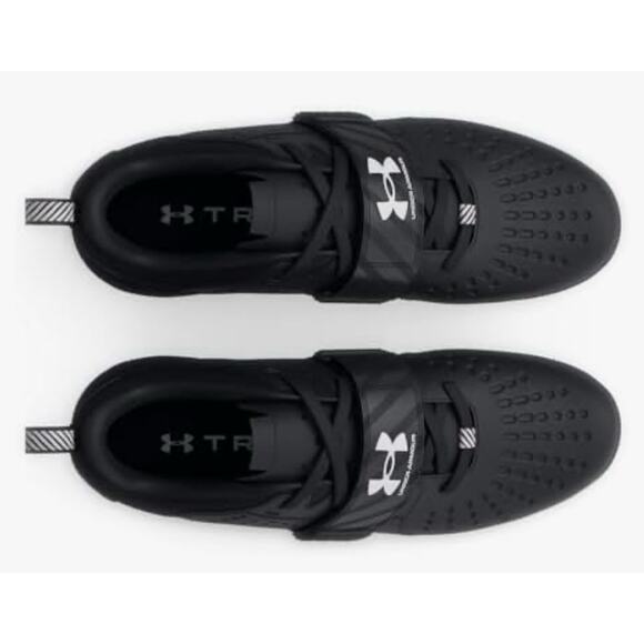 Under Armour Reign Lifter Triple Black Gym Shoes 3028028-001 Mens 11.5 main image 5
